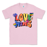 Bubblegum Pink Love wins Classic Tee - FaDigitalArtStudio