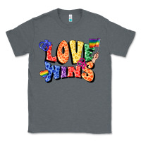 Charcoal Heather Love wins Classic Tee - FaDigitalArtStudio