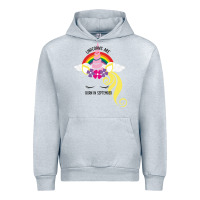 Heather Grey Unicorns Are Born in September Urban Hoodie - Bettercallsaul