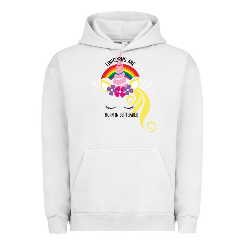 Unicorns Are Born In September Urban Hoodie by Bettercallsaul | Teevron