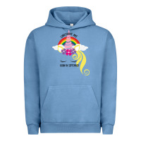 Pigment Pebble Blue Unicorns Are Born in September Urban Hoodie - Bettercallsaul