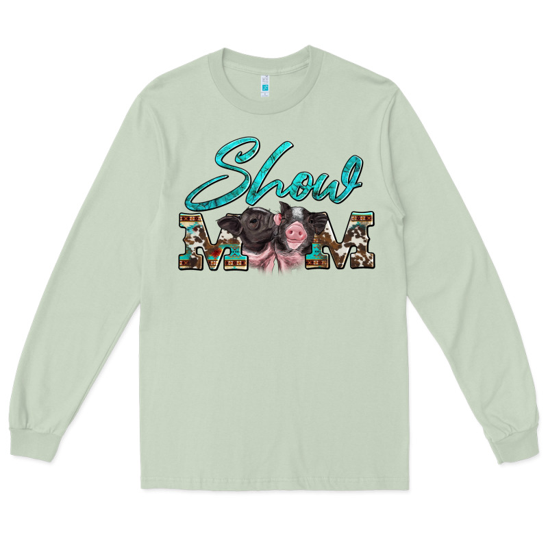 Show Mom Pigs Long Sleeve Tee by Artiststas | Teevron