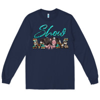Navy show mom pigs Long Sleeve Tee - Artiststas