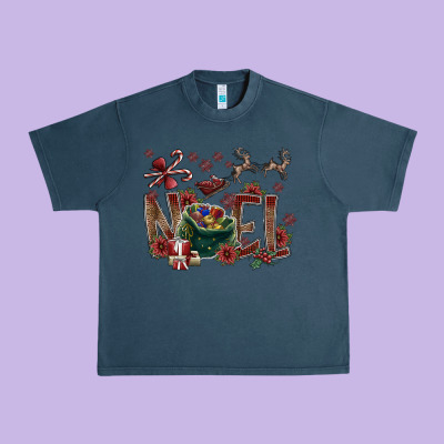 Noel Urban Heavy Tee Designed By Cowhidedigitalart