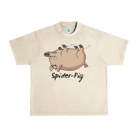 Sandshell Spider Pig Urban Heavy Tee - DesigneFamous