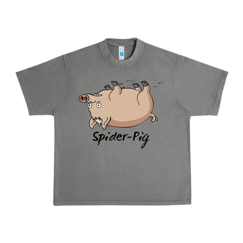 Spider Pig Urban Heavy Tee by DesigneFamous | Teevron