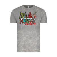Cloud Rock Merry Christmas Vintage Tee - CowhideDigitalArt