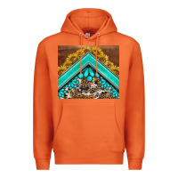 Carrot western  sunflower turquise gemstone  tumbler Premium Hoodie - BarkalooDesign
