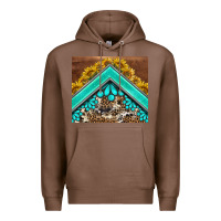 Chestnut western  sunflower turquise gemstone  tumbler Premium Hoodie - BarkalooDesign