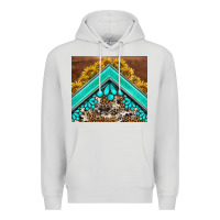 Western  Sunflower Turquise Gemstone  Tumbler Premium Hoodie | Teevron