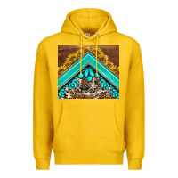 Lemon western  sunflower turquise gemstone  tumbler Premium Hoodie - BarkalooDesign