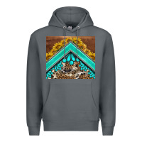 Rock western  sunflower turquise gemstone  tumbler Premium Hoodie - BarkalooDesign