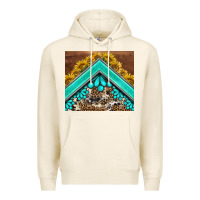 Tofu western  sunflower turquise gemstone  tumbler Premium Hoodie - BarkalooDesign