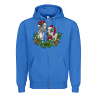 True Royal christmas baby goats Zipper Hoodie - RanaPortraitStore