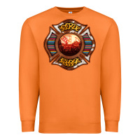 Carrot Western Firefighter Symbol Premium Sweatshirt - RanaPortraitStore