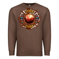 Chestnut Western Firefighter Symbol Premium Sweatshirt - RanaPortraitStore