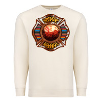 Sandshell Western Firefighter Symbol Premium Sweatshirt - RanaPortraitStore