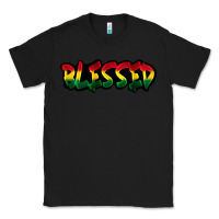 Black Juneteenth blessed Classic Tee - FaDigitalArtStudio