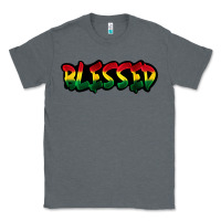 Charcoal Heather Juneteenth blessed Classic Tee - FaDigitalArtStudio