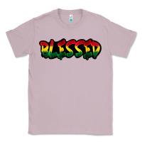 Lilac Juneteenth blessed Classic Tee - FaDigitalArtStudio