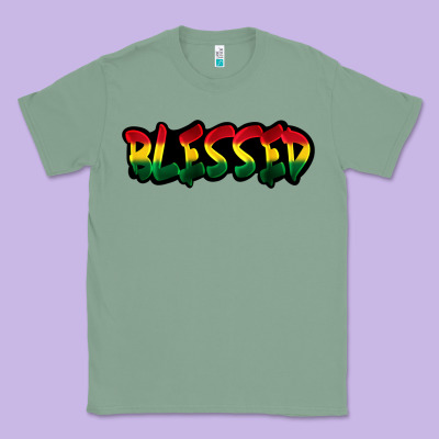 Juneteenth Blessed Classic Tee Designed By Fadigitalartstudio