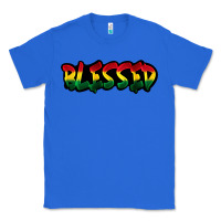 True Royal Juneteenth blessed Classic Tee - FaDigitalArtStudio