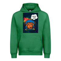 Emerald Forever Alone, Monkey, Space, Monkey At Space, Urban Hoodie - Bettercallsaul