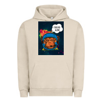 Pigment French Oak Forever Alone, Monkey, Space, Monkey At Space, Urban Hoodie - Bettercallsaul