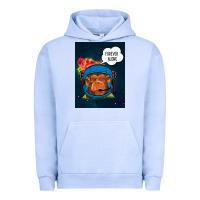 Pigment Grape Ice Forever Alone, Monkey, Space, Monkey At Space, Urban Hoodie - Bettercallsaul