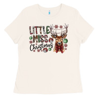 Bone little miss christmas Ladies Tee - CowhideDigitalArt