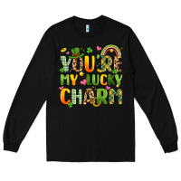 Black you're my lucky charm Long Sleeve Tee - Artiststas