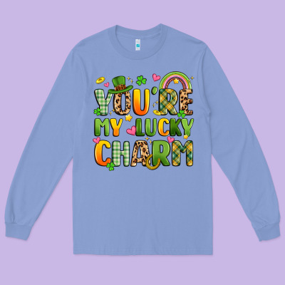 You're My Lucky Charm Long Sleeve Tee Designed By Artiststas