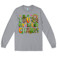 Heather Grey you're my lucky charm Long Sleeve Tee - Artiststas