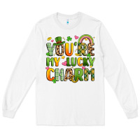 White you're my lucky charm Long Sleeve Tee - Artiststas