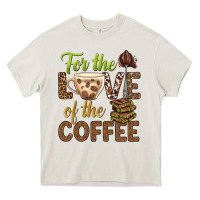 Cream for the love of the coffee bbs Heavy Core Tee - BundleAndBundleShop