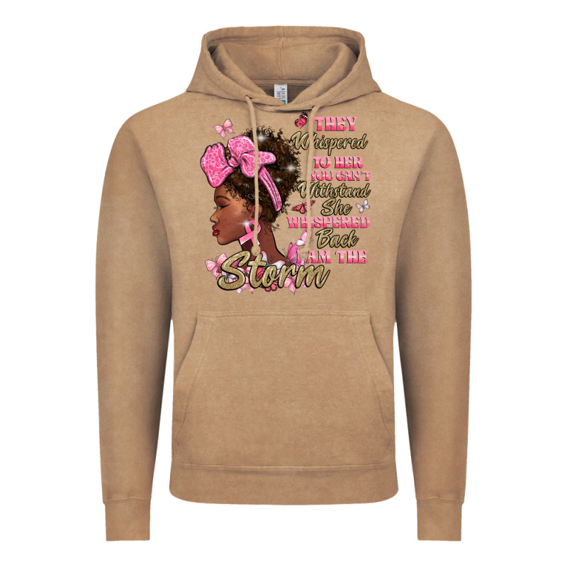 They Whispered To Hear You Cant Withstand The Stor Vintage Hoodie by BarkalooDesign | Teevron