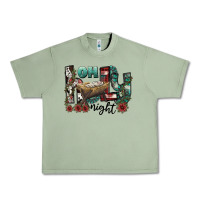 Oil Green oh holy night Urban Heavy Tee - CowhideDigitalArt
