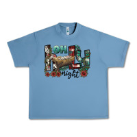 Pebble Blue oh holy night Urban Heavy Tee - CowhideDigitalArt