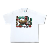 White oh holy night Urban Heavy Tee - CowhideDigitalArt