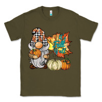 Army Green it's fall y'all gnome Classic Tee - BarkalooDesign