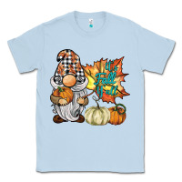 Dusty Blue it's fall y'all gnome Classic Tee - BarkalooDesign