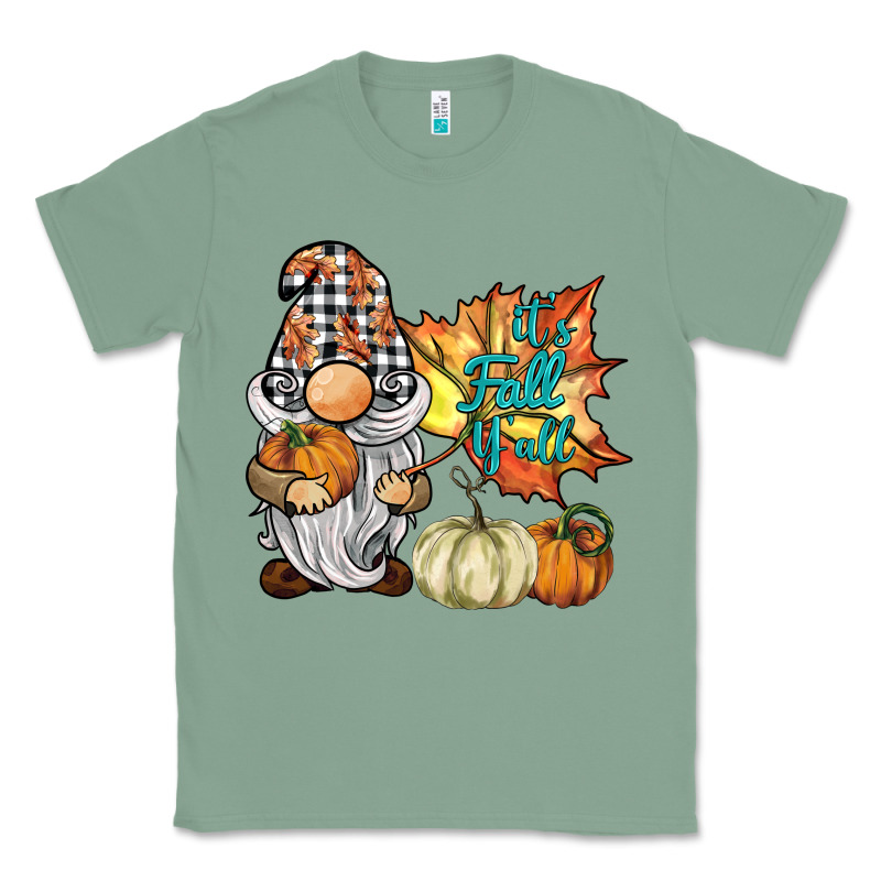 It's Fall Y'all Gnome Classic Tee by BarkalooDesign | Teevron