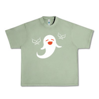 Oil Green genshin impact hu tao  spirit ghost art lightweight Urban Heavy Tee - DesigneFamous