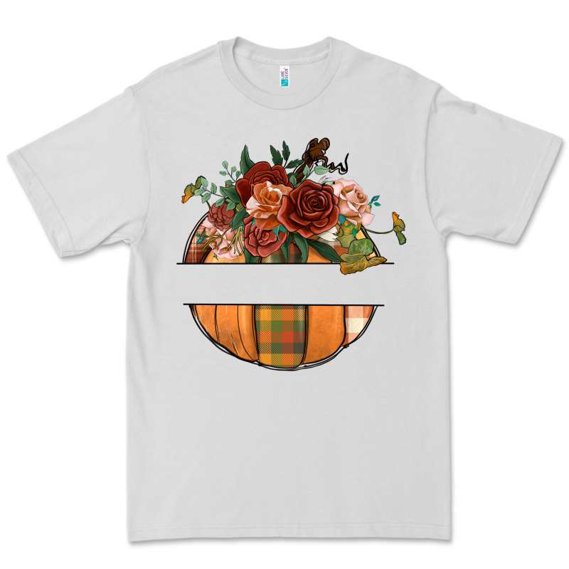 Customize Floral Pumpkin Premium Tee by BundleAndBundleShop | Teevron