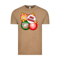 Vintage Coffee merry christmas ball Vintage Tee - CowhideDigitalArt