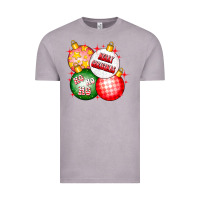 Vintage Zinc merry christmas ball Vintage Tee - CowhideDigitalArt