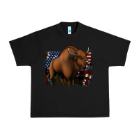 Black American Bison Urban Heavy Tee - Jasminsmagicworld