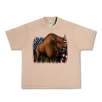 Burro American Bison Urban Heavy Tee - Jasminsmagicworld