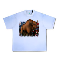Grape Ice American Bison Urban Heavy Tee - Jasminsmagicworld