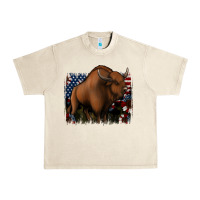 Sandshell American Bison Urban Heavy Tee - Jasminsmagicworld